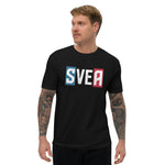 Svea blue and red Short Sleeve T-shirt