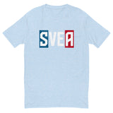 Svea blue and red Short Sleeve T-shirt